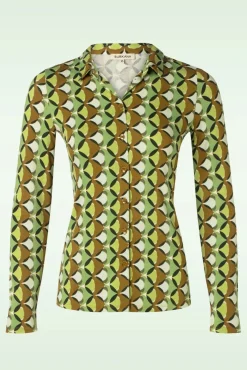 Best Surkana Paloma Blouse In Groen