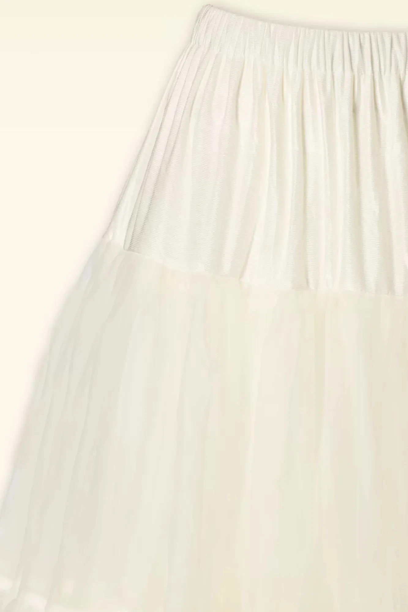 Hot Banned Retro Queen Size Lola Lifeforms Petticoat In Ivoor