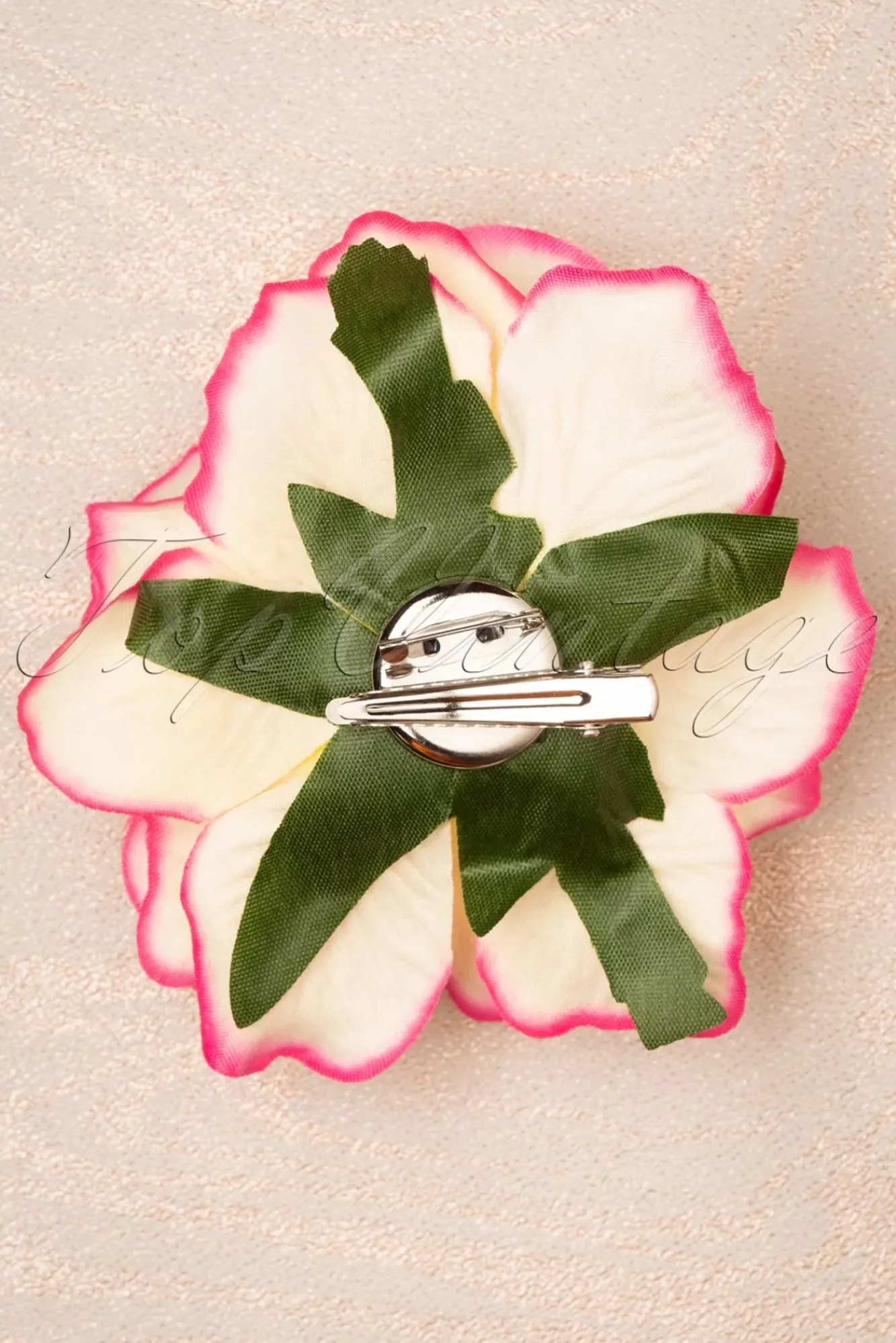 New Topvintage Boutique Collection Ravishing Rose Haarclip In Roze