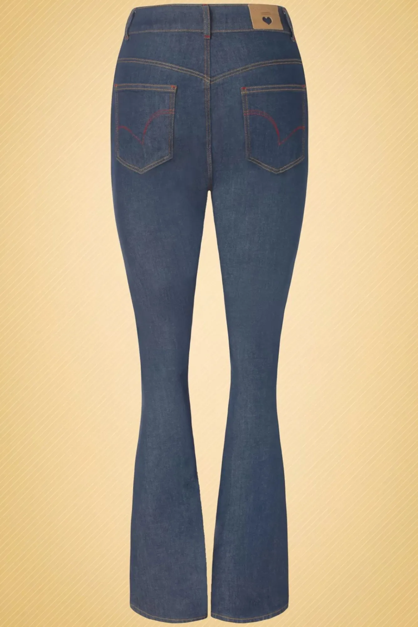 Cheap Rock-a-Booty Rosa Jeans In Denimblauw