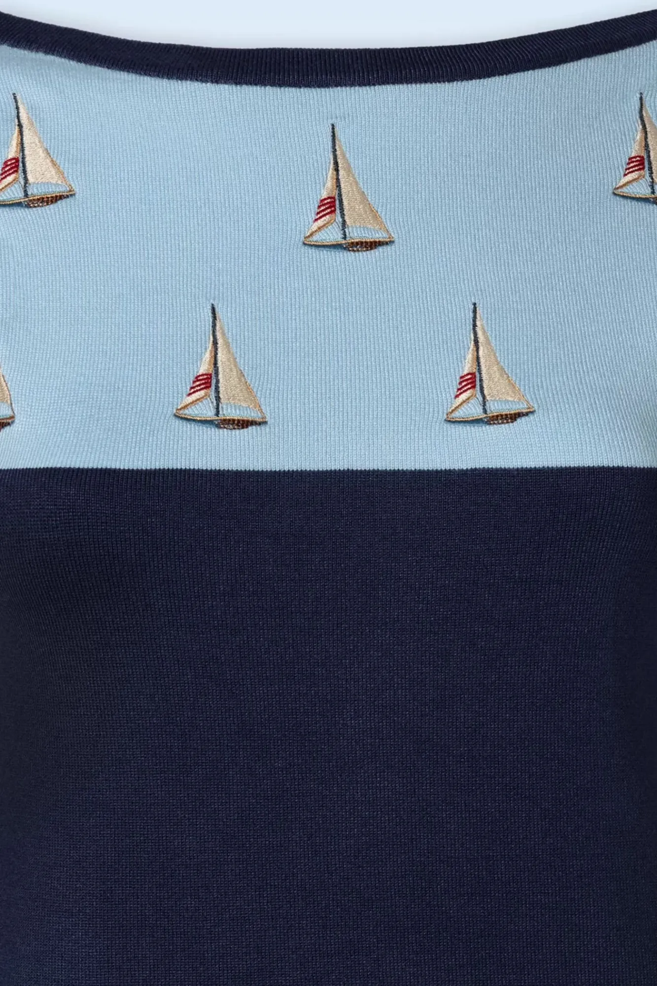 Cheap Vixen Sail Away Trui In Blauw