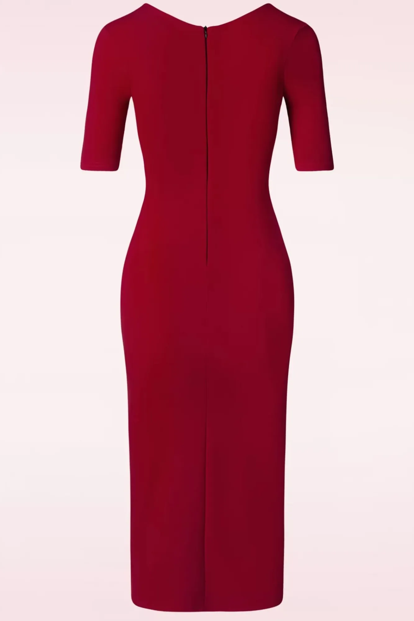Hot Vintage Chic for Topvintage Selene Koker Jurk In Dieprood