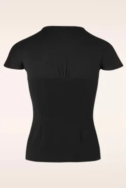 Fashion Banned Retro She Who Dares-Topje In Zwart
