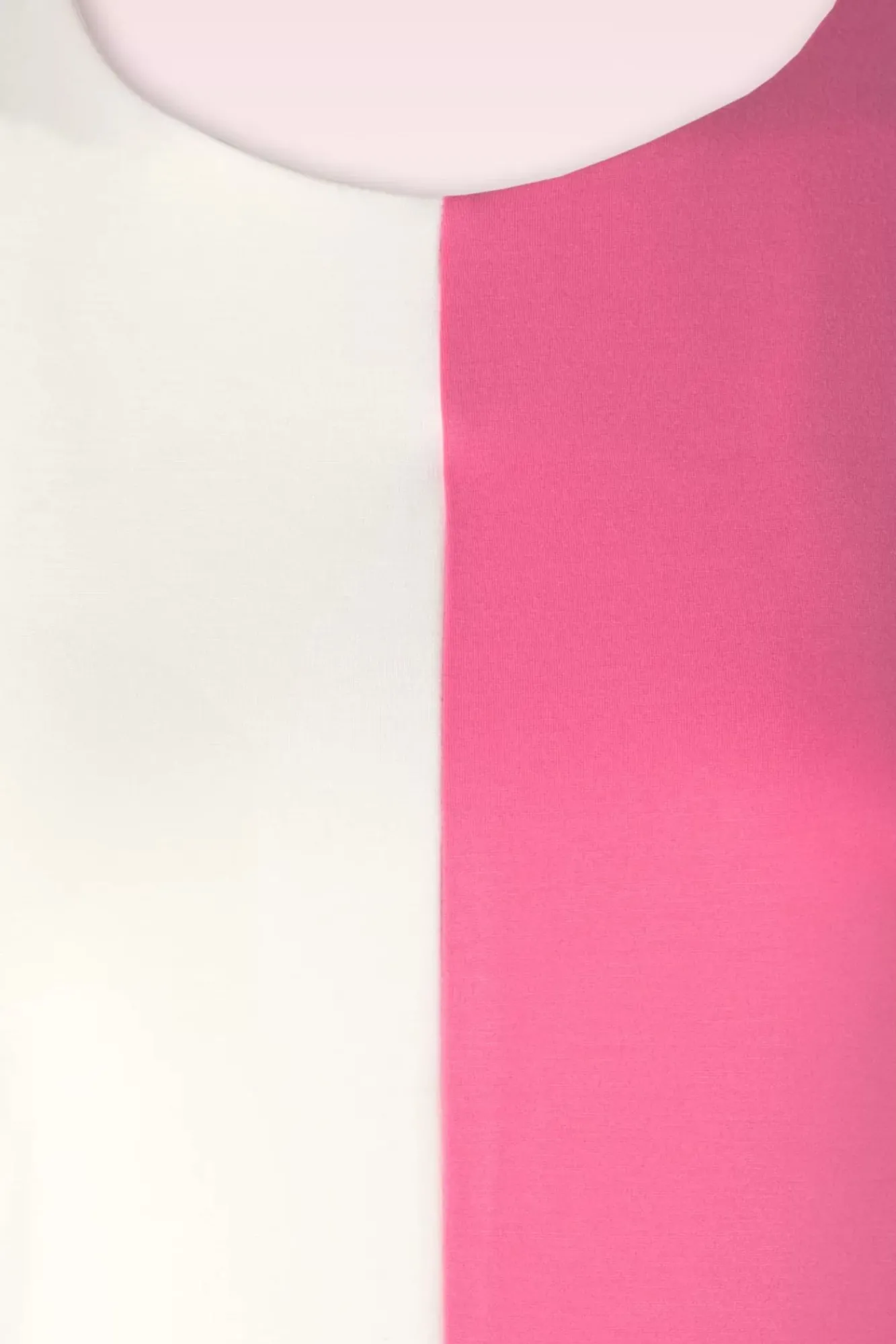 Discount Vixen Sixties Contrast Jurk In Roze