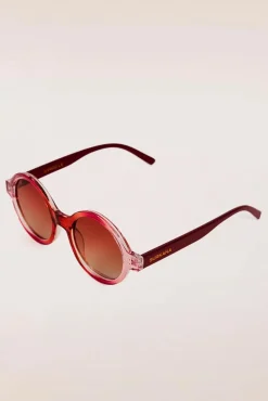 Store Surkana Stay Shady Ronde Zonnebril In Rood