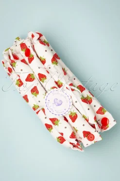 Best Lieblingsstucke By JuttaVerena Strawberry Fields - Set Van 12 Krulspelden In Wit