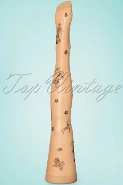 Discount Pamela Mann Tattoo Sailor Girl Panty In Neutraal