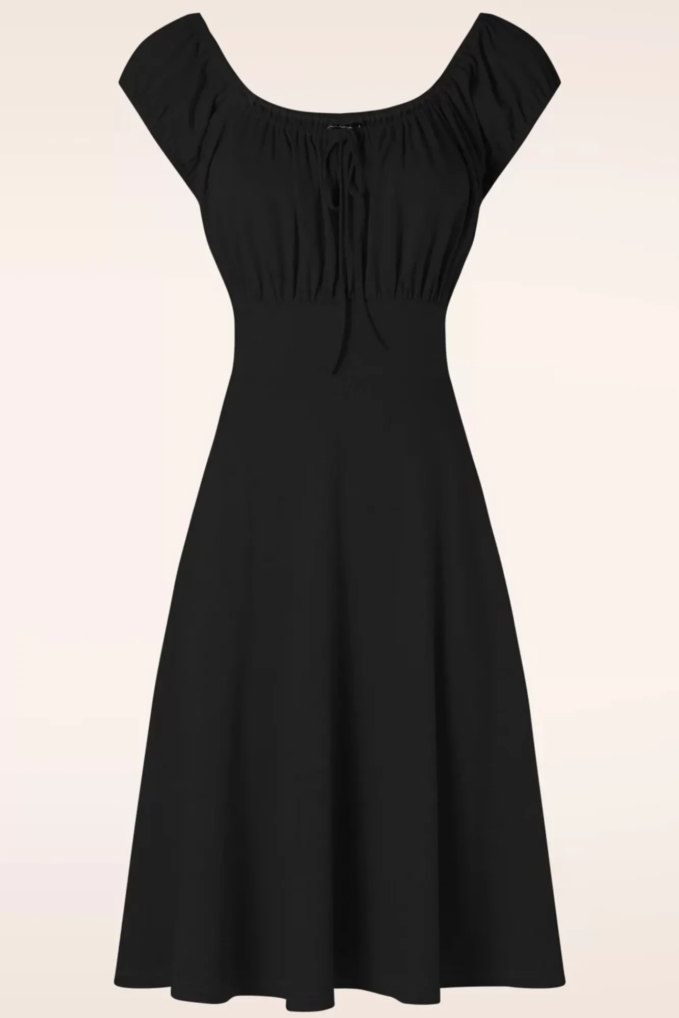 Store Vixen Tessy Swing Jurk In Zwart