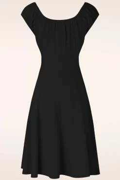 Store Vixen Tessy Swing Jurk In Zwart
