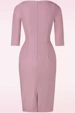Shop Vintage Diva The Patrizia Penciljurk In Zachtroze