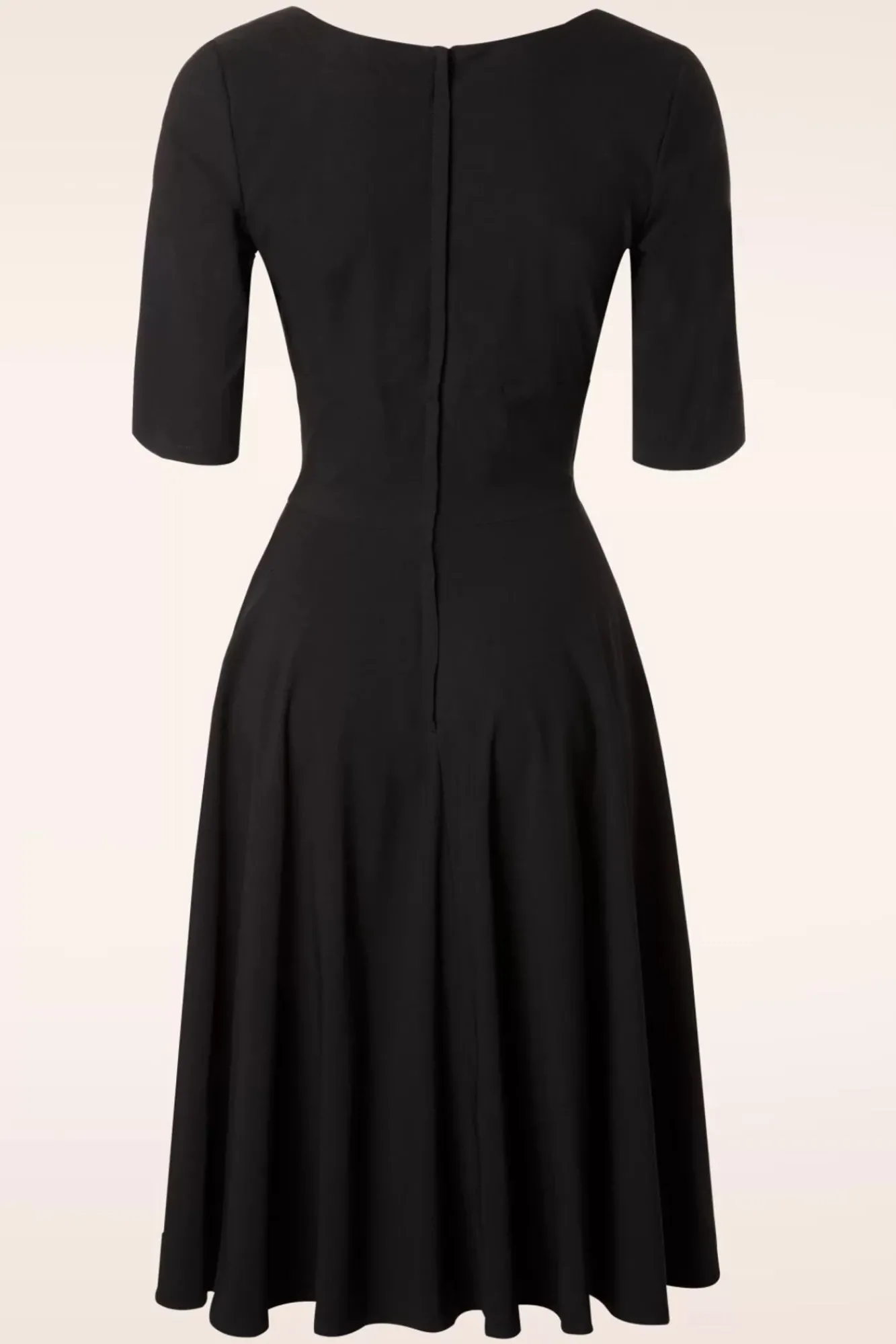 Discount Collectif Clothing Trixie Doll Swing Jurk In Zwart