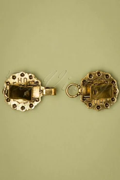Shop Urban Hippies Vestclips In Goud En Zwart