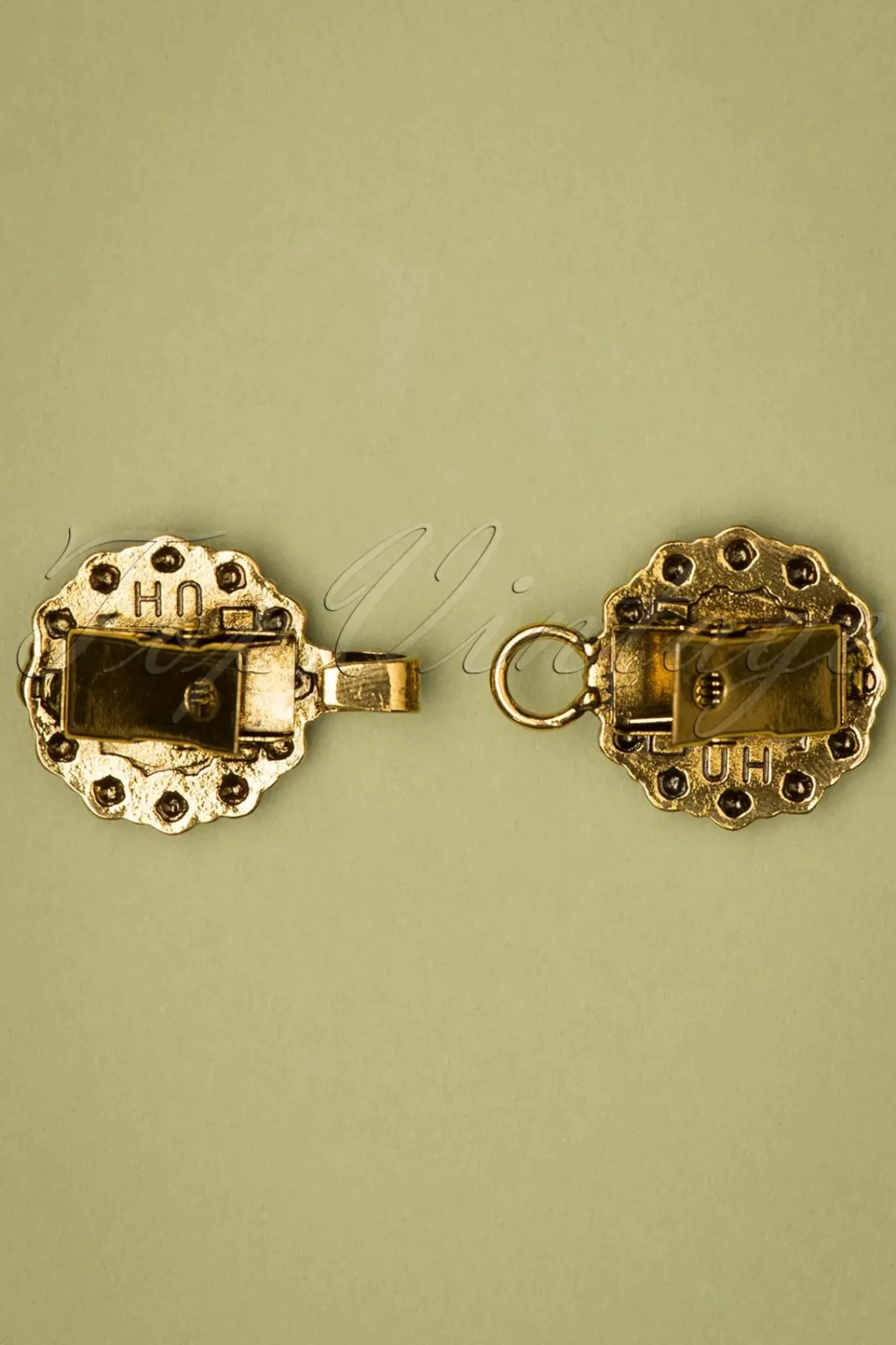 Shop Urban Hippies Vestclips In Goud En Zwart