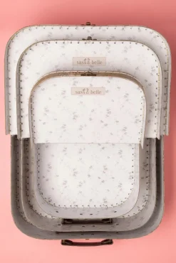 Clearance Sass & Belle Vintage Rose Kofferset