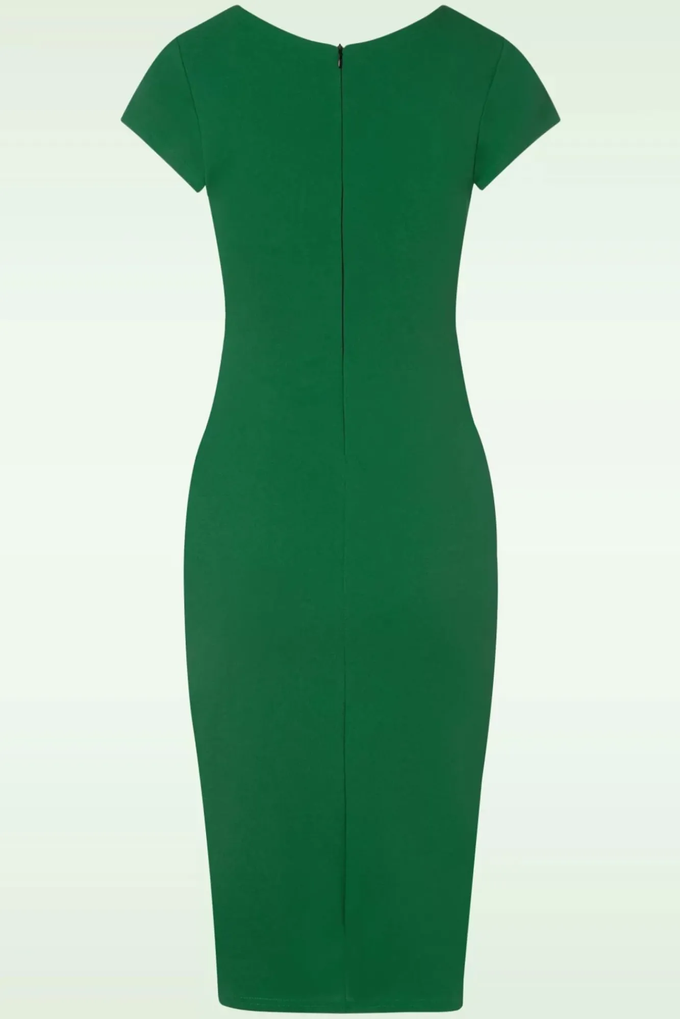 Best Sale Vintage Chic for Topvintage Violetta Penciljurk In Smaragdgroen