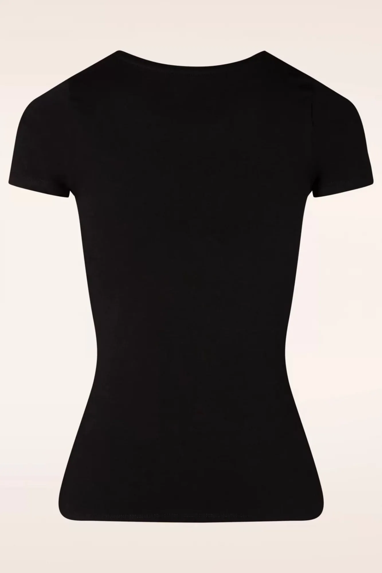 Shop Queen Kerosin Wild Rebel T-Shirt In Zwart