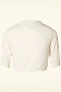 New Banned Retro You Are My Sunshine Bolero In Ivoor