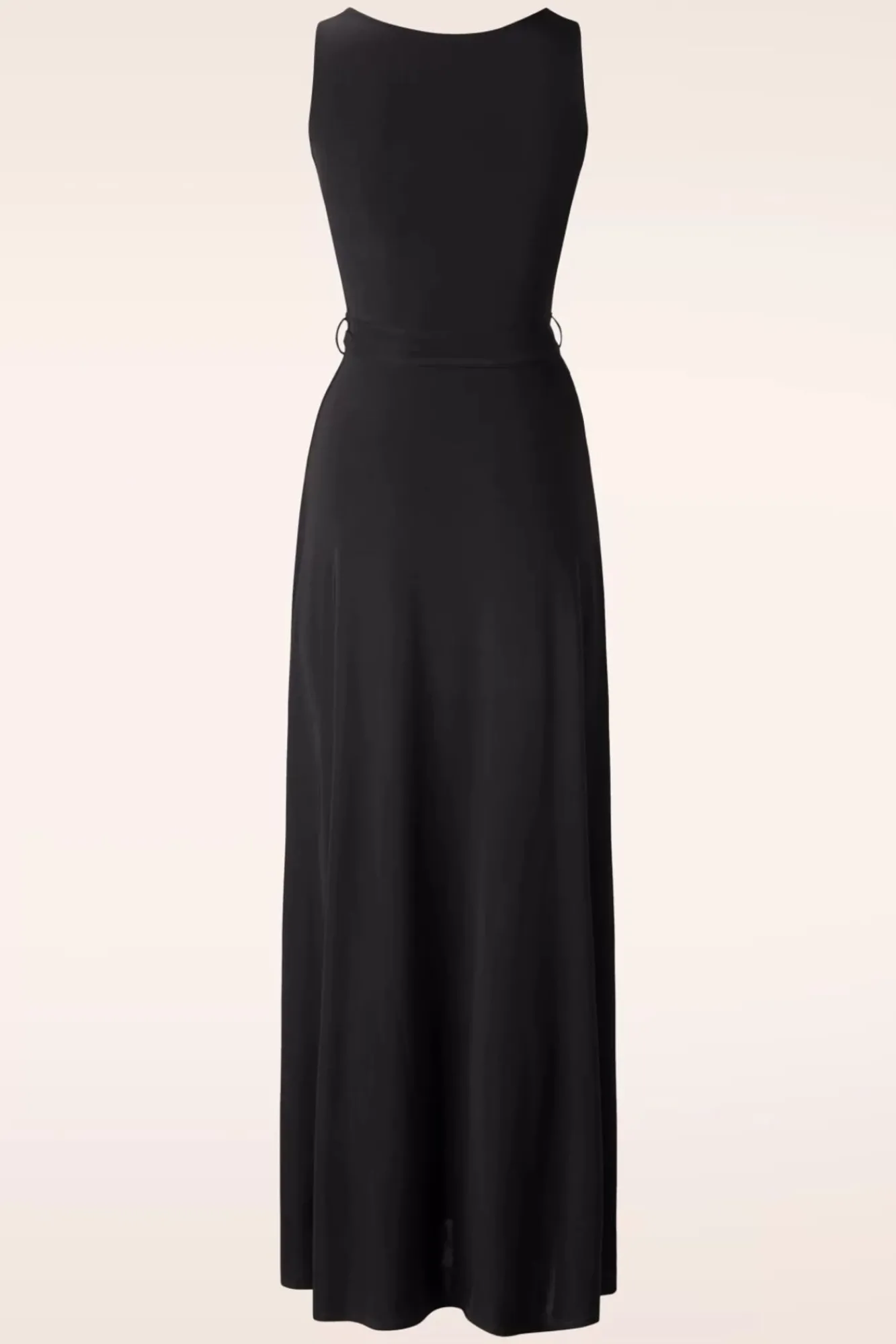 Best Sale Vintage Chic for Topvintage Zoe Maxi Jurk In Zwart